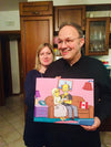 Stampa su canvas