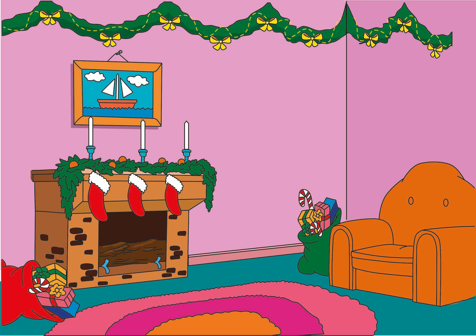 Різдво - карикатура GetGiallo™!