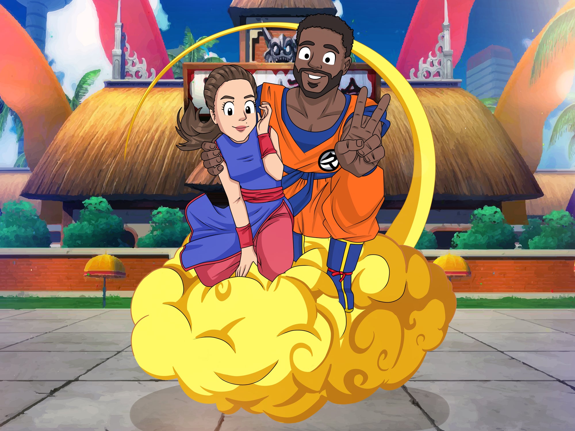 Become Saiyan - Карикатура Become Yellow™!