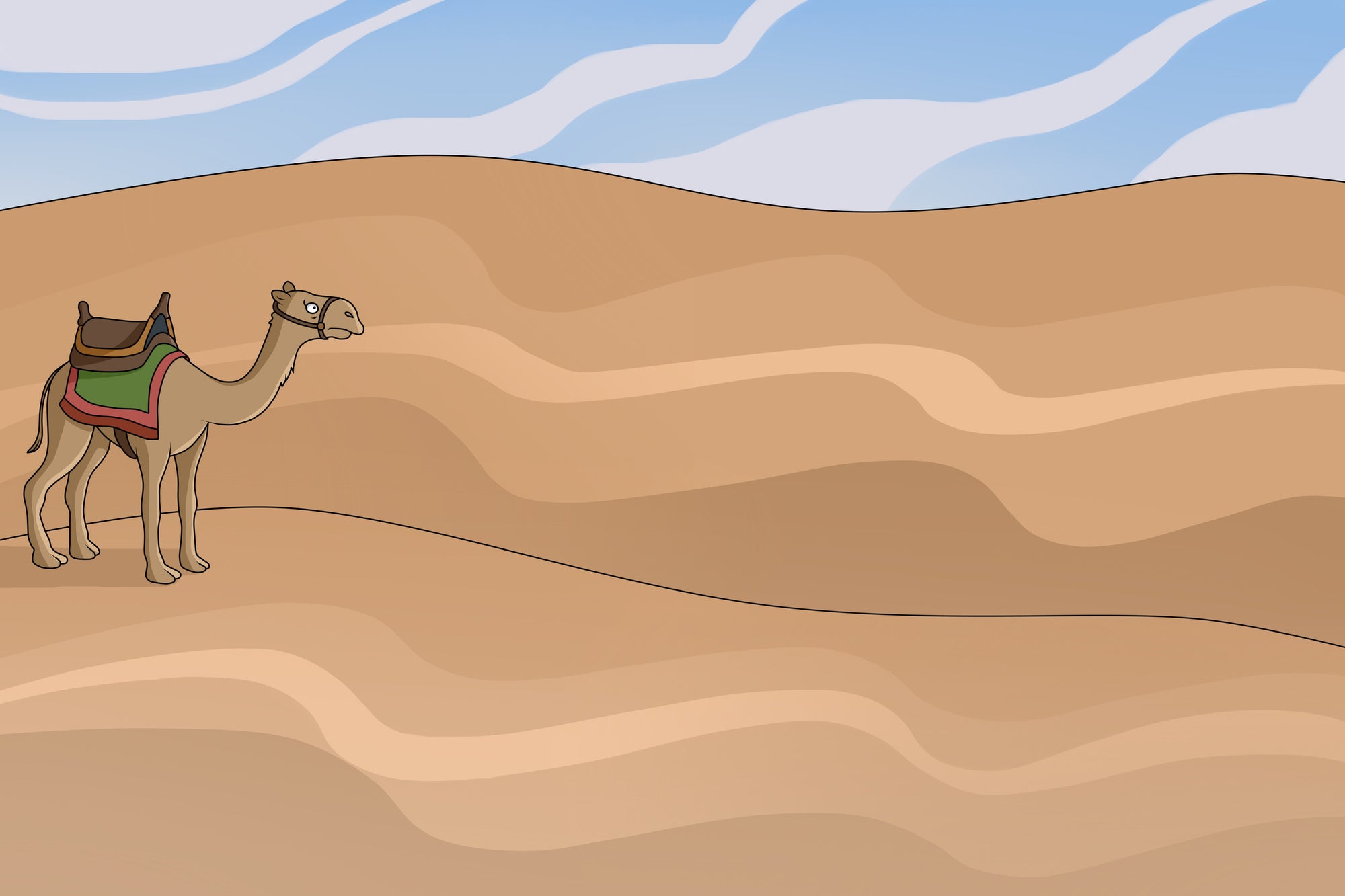 Подорож - Карикатура BecomeGiallo™!