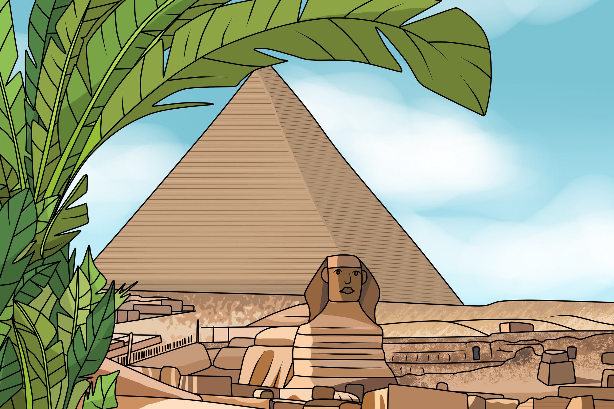 Подорож - Карикатура BecomeGiallo™!