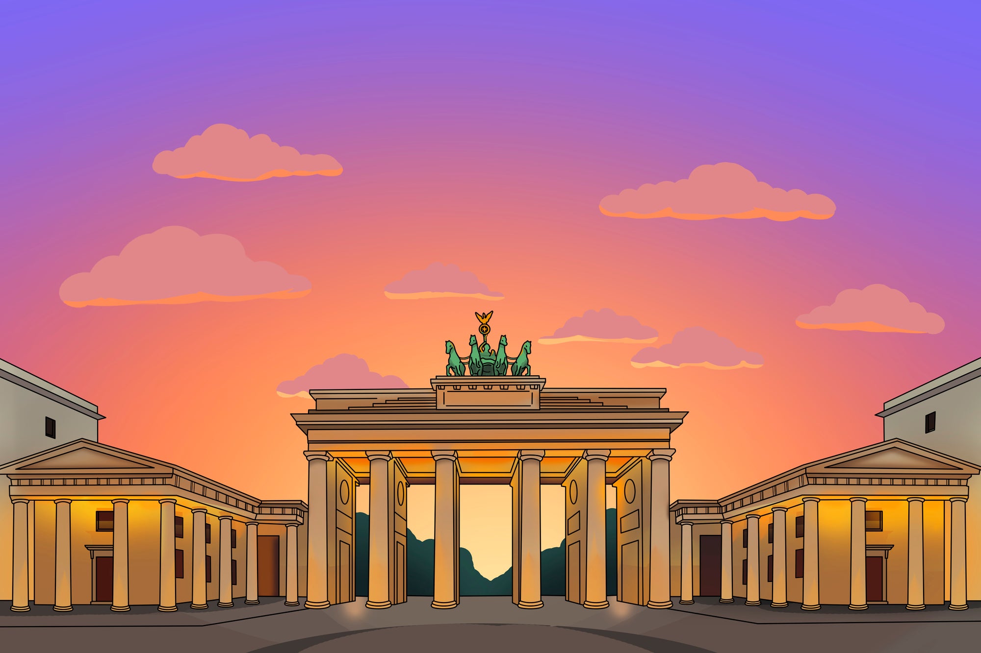 Подорож - Карикатура BecomeGiallo™!