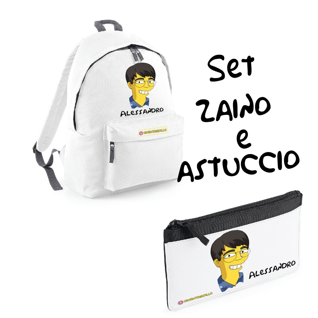 Set Scuola Zaino + Astuccio