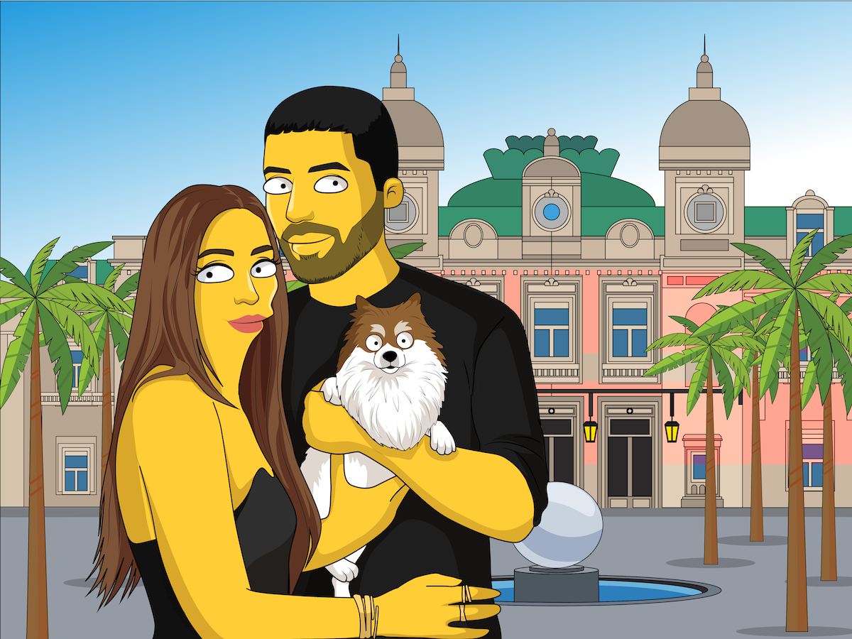 Різдво - карикатура GetGiallo™!