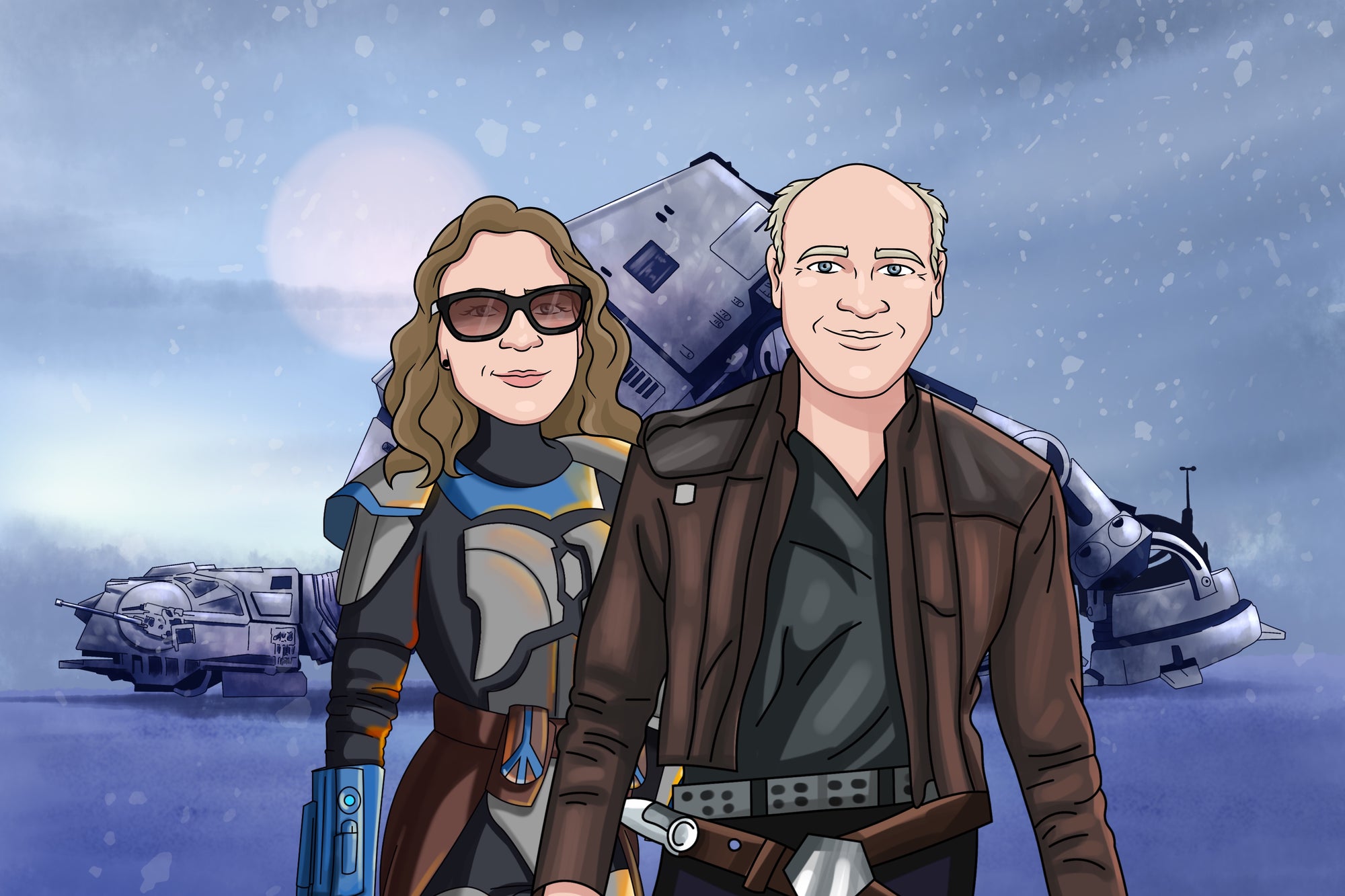 Diventa Guerriero Stellare - Caricatura DiventaGiallo™!