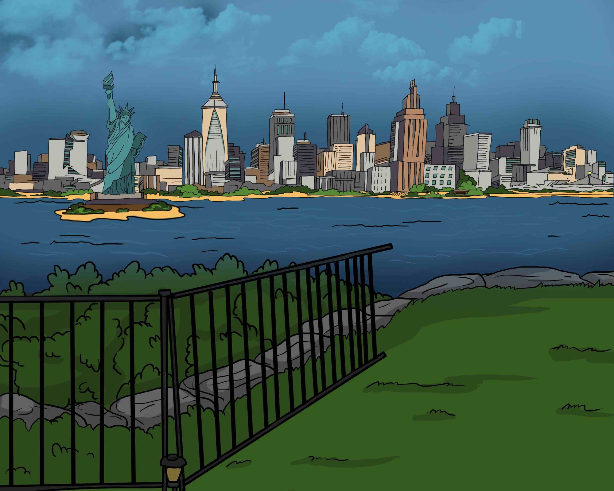 Подорож - Карикатура BecomeGiallo™!