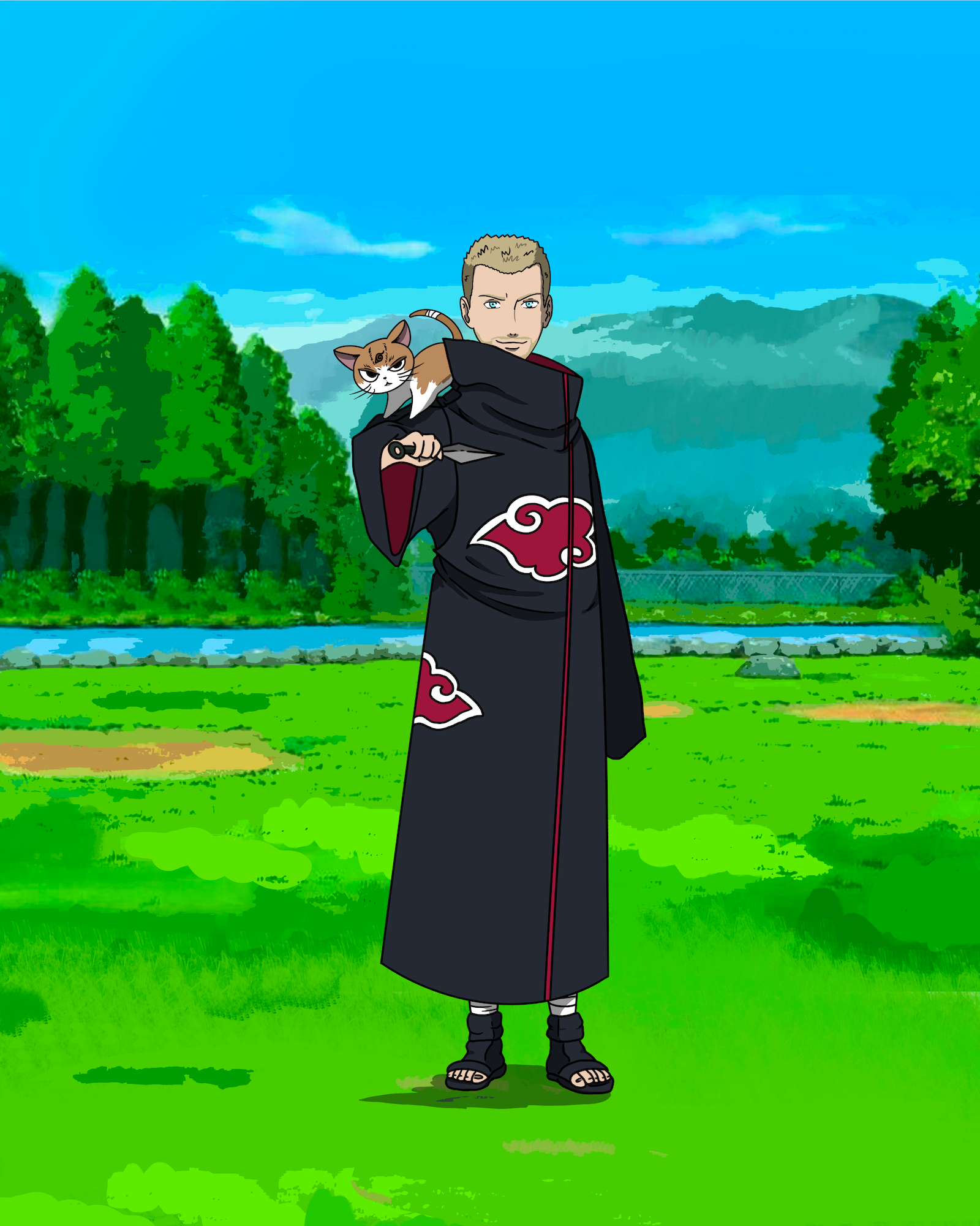 Станьте ніндзя - карикатура BecomeGiallo™!