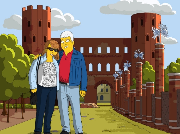 Città - Caricatura DiventaGiallo™!