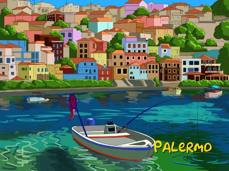 Città - Caricatura DiventaGiallo™!