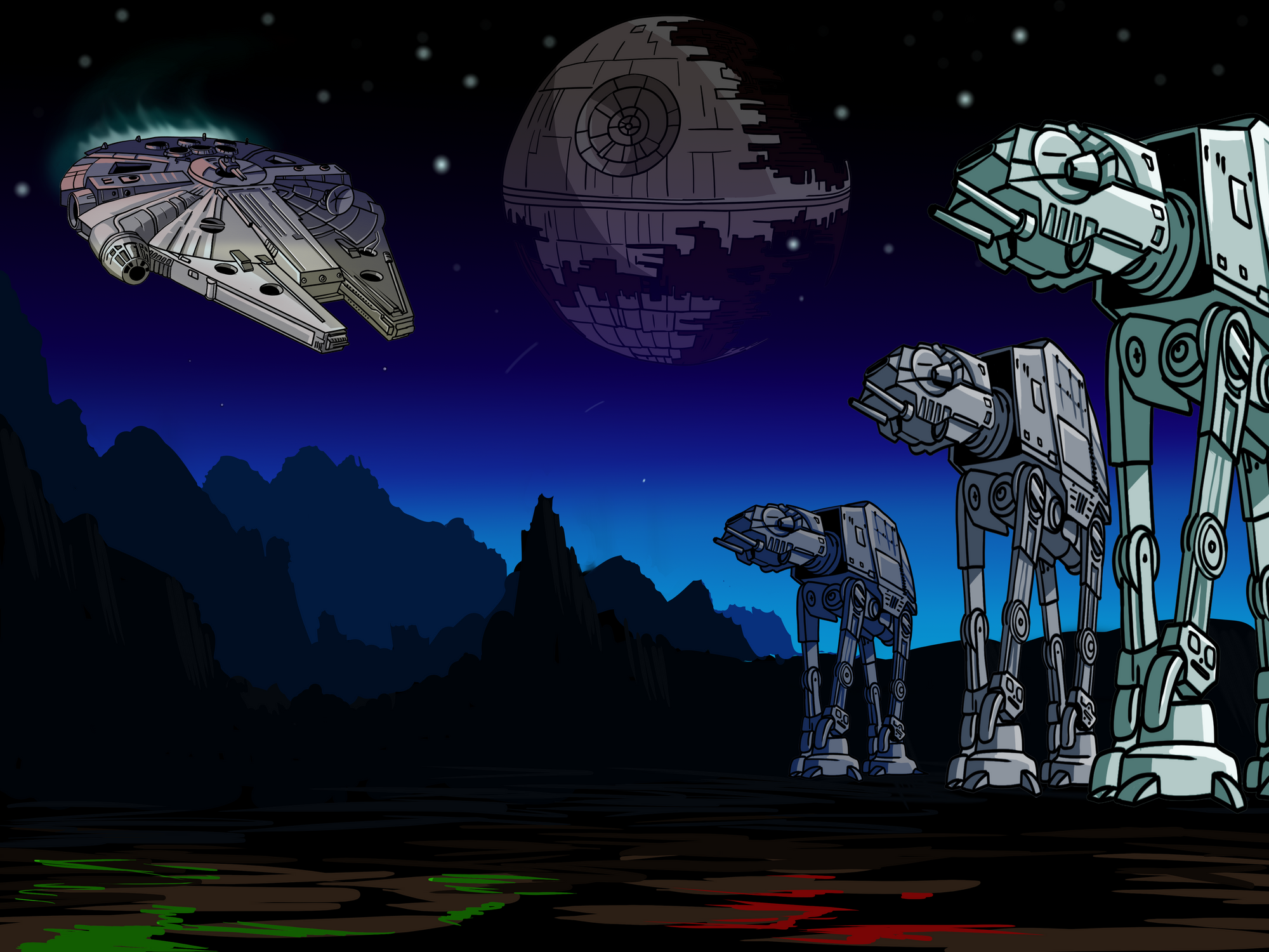 Diventa Guerriero Stellare - Caricatura DiventaGiallo™!