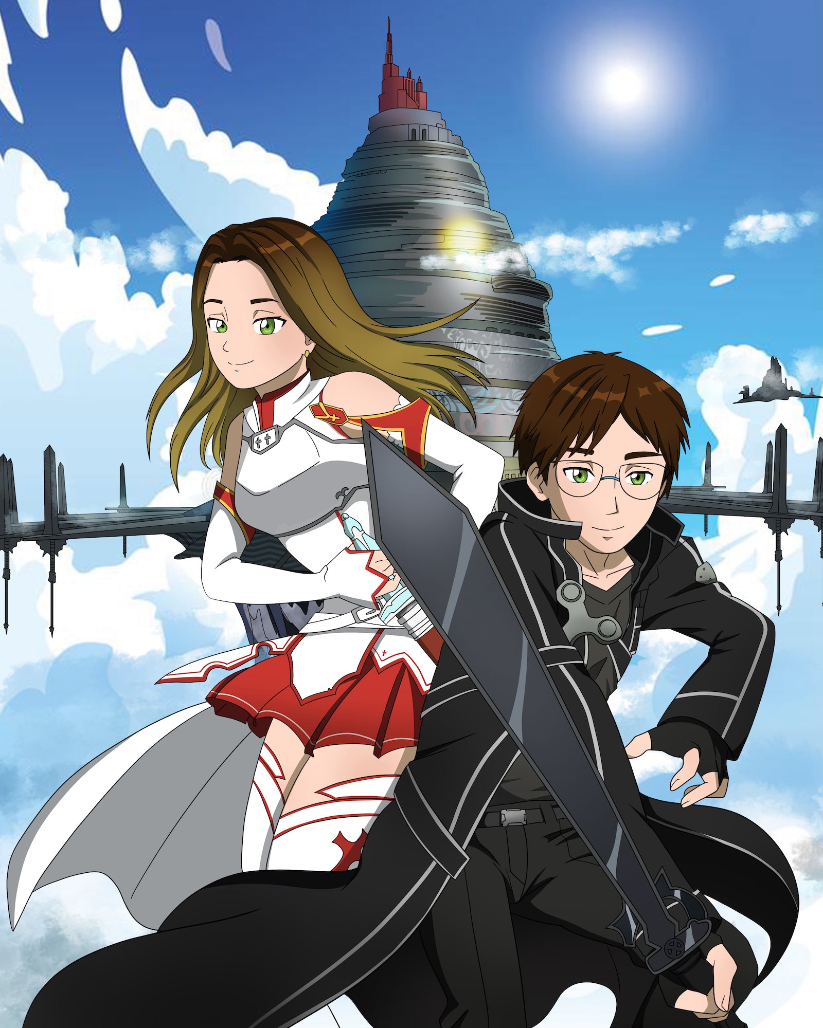 Diventa Anime - Caricatura DiventaGiallo™!