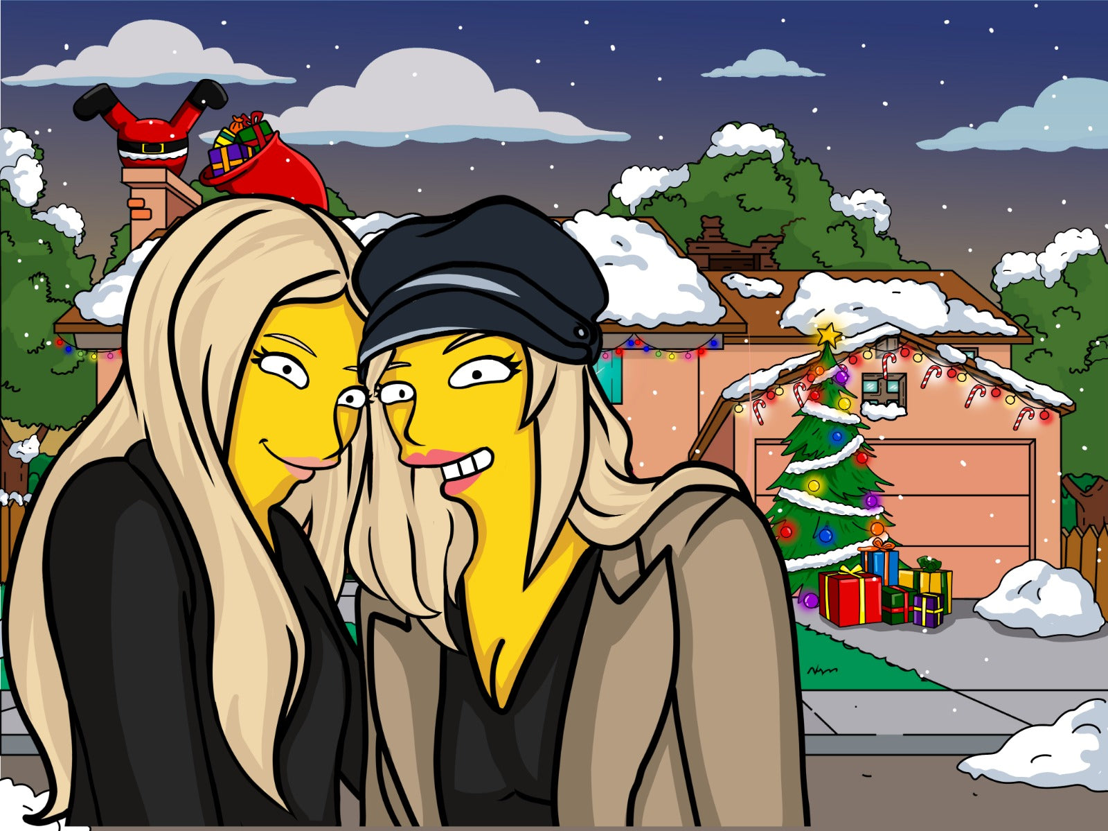 Різдво - карикатура GetGiallo™!